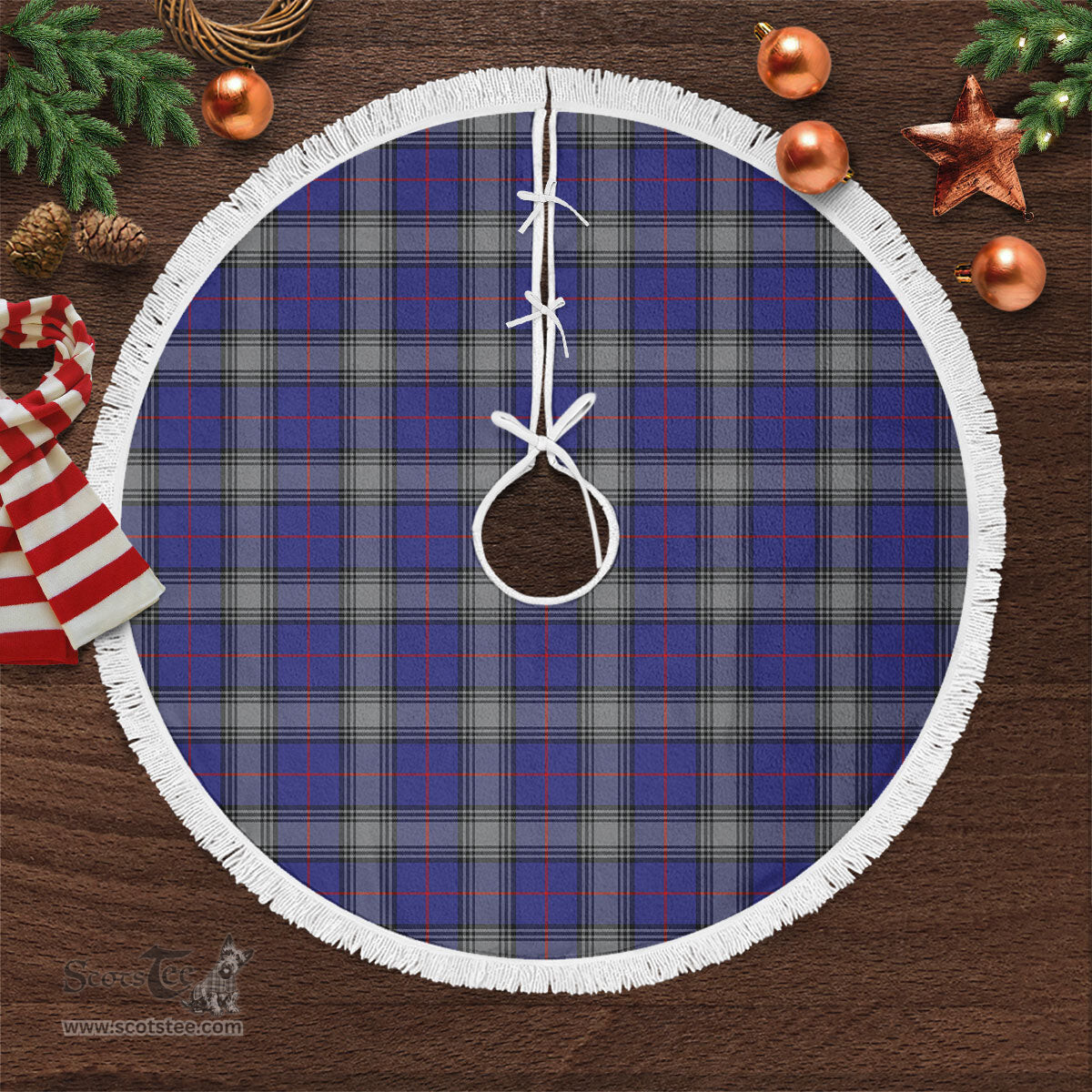 Kinnaird Tartan Christmas Tree Skirt Scottish Plaid Tartan Plaid - ScotsTee - scotstee.com