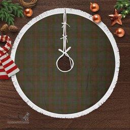 Gray Tartan Christmas Tree Skirt Scottish Plaid Tartan Plaid - ScotsTee - scotstee.com