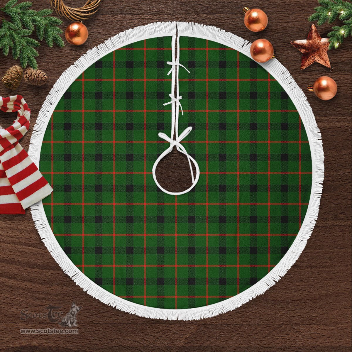 Kincaid Tartan Christmas Tree Skirt Scottish Plaid Tartan Plaid - ScotsTee - scotstee.com