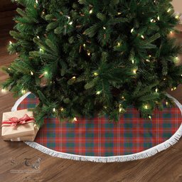 Chisholm Ancient Tartan Christmas Tree Skirt Scottish Plaid Tartan Plaid - ScotsTee - scotstee.com