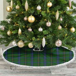 Henderson Modern Tartan Christmas Tree Skirt Scottish Plaid Tartan Plaid - ScotsTee - scotstee.com