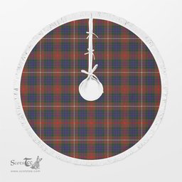 Fraser (of Lovat) Hunting Modern Tartan Christmas Tree Skirt Scottish Plaid Tartan Plaid - ScotsTee - scotstee.com