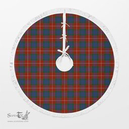 Fraser (of Lovat) Ancient Tartan Christmas Tree Skirt Scottish Plaid Tartan Plaid - ScotsTee - scotstee.com