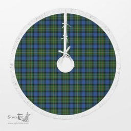 MacLaren Ancient Tartan Christmas Tree Skirt Scottish Plaid Tartan Plaid - ScotsTee - scotstee.com