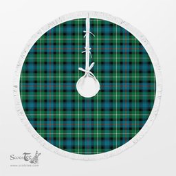 MacKenzie Ancient Tartan Christmas Tree Skirt Scottish Plaid Tartan Plaid - ScotsTee - scotstee.com