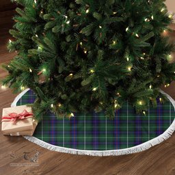 MacDonald of the Isles Hunting Modern Tartan Christmas Tree Skirt Scottish Plaid Tartan Plaid - ScotsTee - scotstee.com