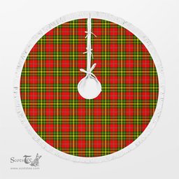 Leask Tartan Christmas Tree Skirt Scottish Plaid Tartan Plaid - ScotsTee - scotstee.com