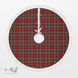 Lindsay Weathered Tartan Christmas Tree Skirt Scottish Plaid Tartan Plaid - ScotsTee - scotstee.com