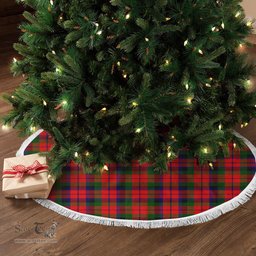 MacNaughten Tartan Christmas Tree Skirt Scottish Plaid Tartan Plaid - ScotsTee - scotstee.com
