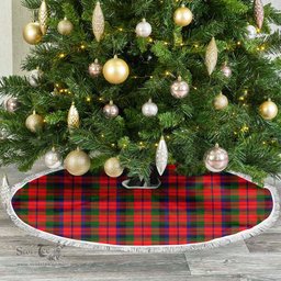 MacNaughten Tartan Christmas Tree Skirt Scottish Plaid Tartan Plaid - ScotsTee - scotstee.com