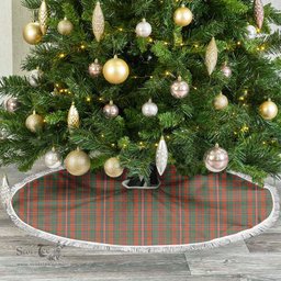 MacKinnon Ancient Tartan Christmas Tree Skirt Scottish Plaid Tartan Plaid - ScotsTee - scotstee.com