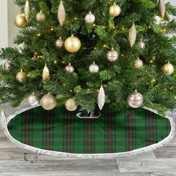 Logie Tartan Christmas Tree Skirt Scottish Plaid Tartan Plaid - ScotsTee - scotstee.com