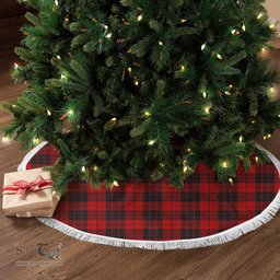 MacLeod of Raasay Tartan Christmas Tree Skirt Scottish Plaid Tartan Plaid - ScotsTee - scotstee.com