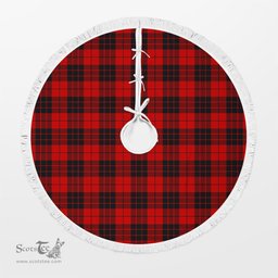 MacLeod of Raasay Tartan Christmas Tree Skirt Scottish Plaid Tartan Plaid - ScotsTee - scotstee.com