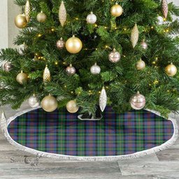 Logan Ancient Tartan Christmas Tree Skirt Scottish Plaid Tartan Plaid - ScotsTee - scotstee.com
