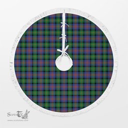 Logan Ancient Tartan Christmas Tree Skirt Scottish Plaid Tartan Plaid - ScotsTee - scotstee.com
