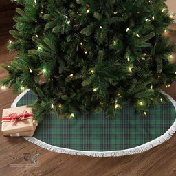 MacLean Hunting Ancient Tartan Christmas Tree Skirt Scottish Plaid Tartan Plaid - ScotsTee - scotstee.com