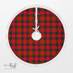 Nicolson Modern Tartan Christmas Tree Skirt Scottish Plaid Tartan Plaid - ScotsTee - scotstee.com