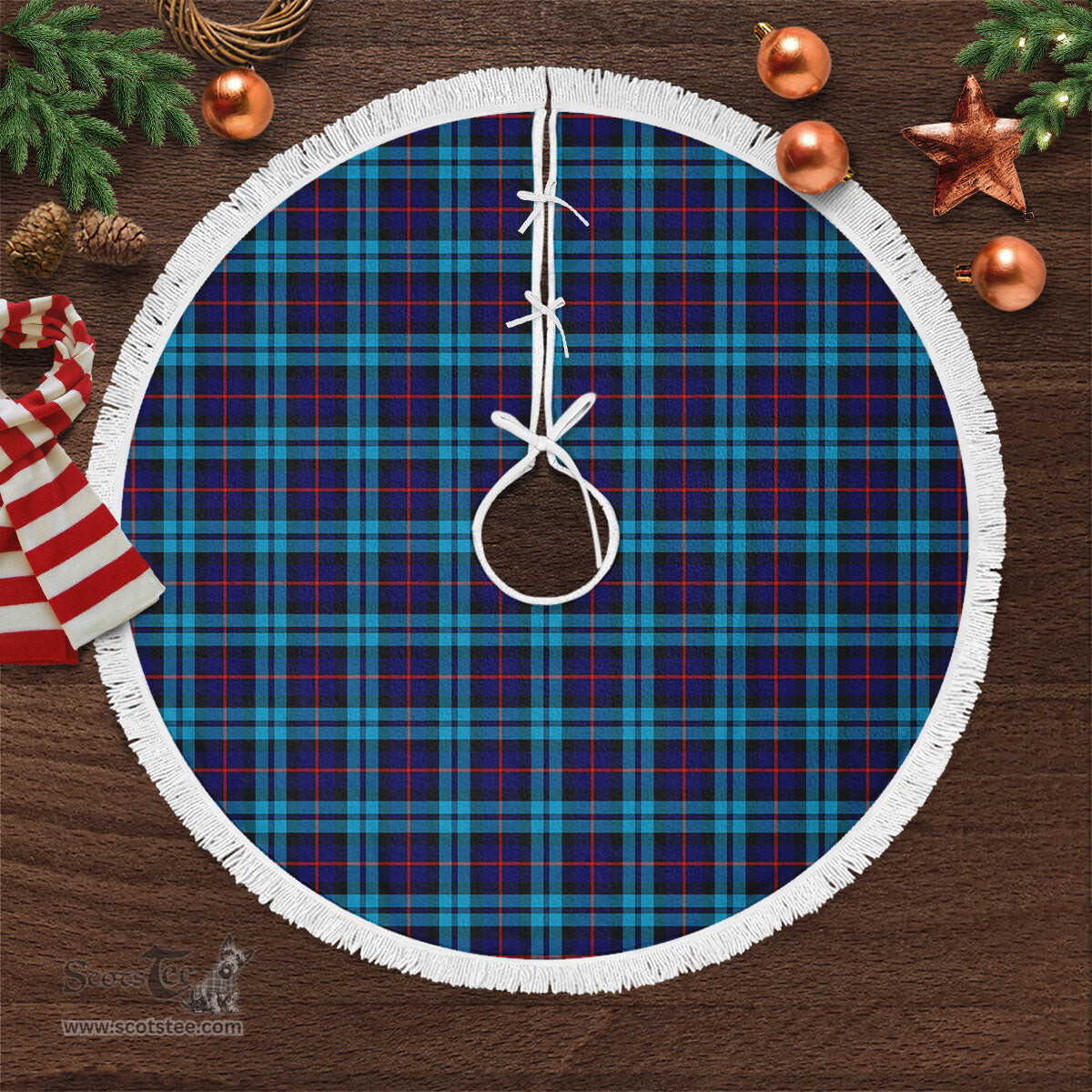 MacCorquodale Tartan Christmas Tree Skirt Scottish Plaid Tartan Plaid - ScotsTee - scotstee.com
