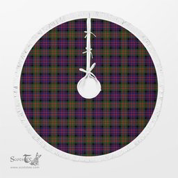 MacDonald Modern Tartan Christmas Tree Skirt Scottish Plaid Tartan Plaid - ScotsTee - scotstee.com