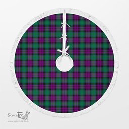 MacArthur ? Milton Tartan Christmas Tree Skirt Scottish Plaid Tartan Plaid - ScotsTee - scotstee.com