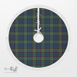 Nicolson Hunting Ancient Tartan Christmas Tree Skirt Scottish Plaid Tartan Plaid - ScotsTee - scotstee.com