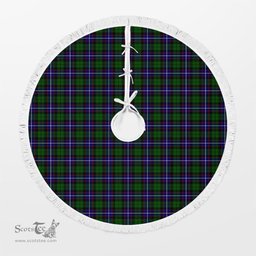 Russell Modern Tartan Christmas Tree Skirt Scottish Plaid Tartan Plaid - ScotsTee - scotstee.com