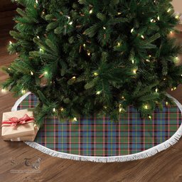 Norvel (or Norvill) Tartan Christmas Tree Skirt Scottish Plaid Tartan Plaid - ScotsTee - scotstee.com
