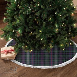 Rose Hunting Modern Tartan Christmas Tree Skirt Scottish Plaid Tartan Plaid - ScotsTee - scotstee.com