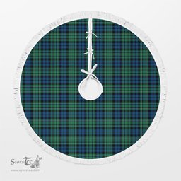 MacCallum Ancient Tartan Christmas Tree Skirt Scottish Plaid Tartan Plaid - ScotsTee - scotstee.com