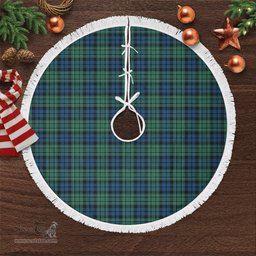 MacCallum Ancient Tartan Christmas Tree Skirt Scottish Plaid Tartan Plaid - ScotsTee - scotstee.com