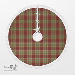 MacGillivray Hunting Ancient Tartan Christmas Tree Skirt Scottish Plaid Tartan Plaid - ScotsTee - scotstee.com