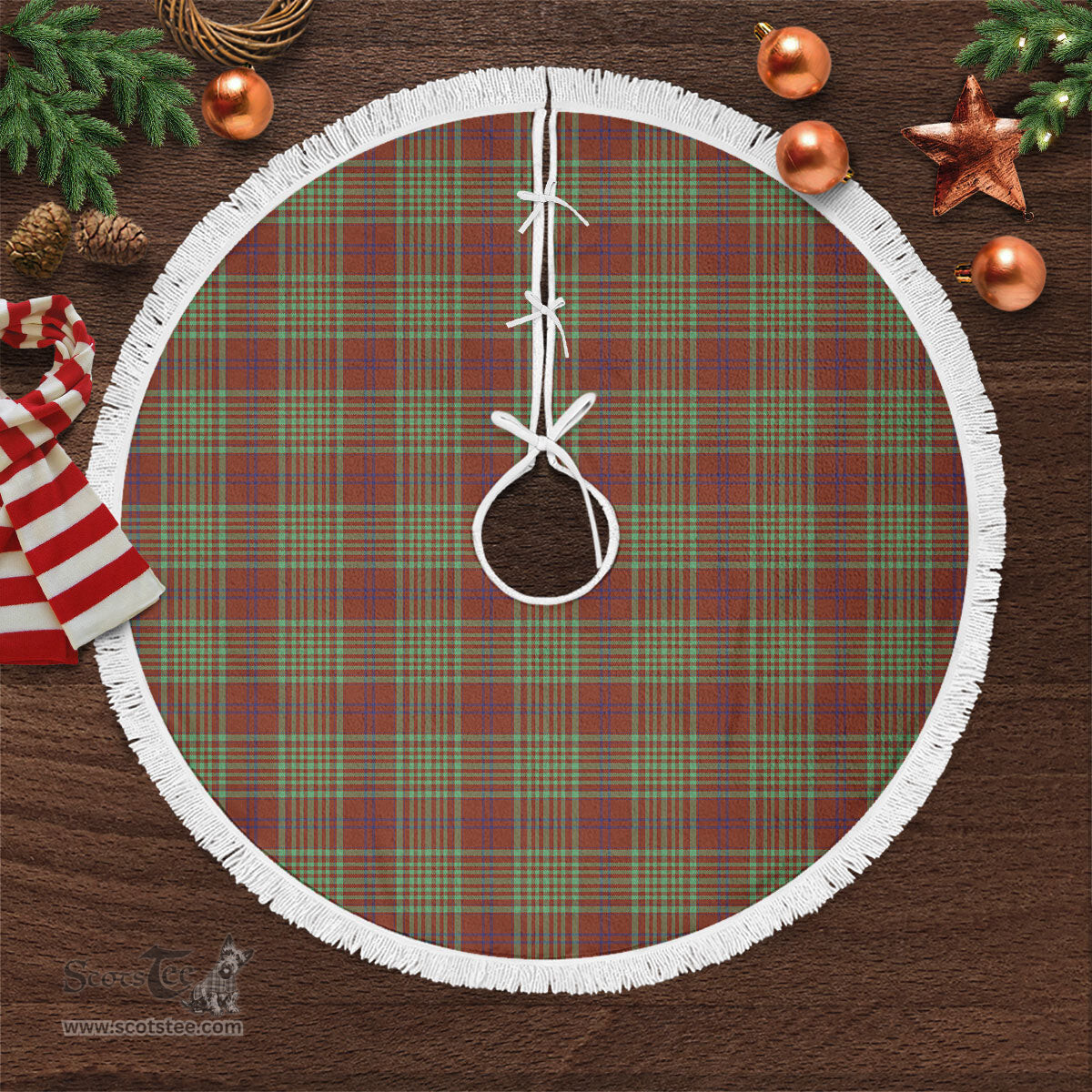 MacGillivray Hunting Ancient Tartan Christmas Tree Skirt Scottish Plaid Tartan Plaid - ScotsTee - scotstee.com