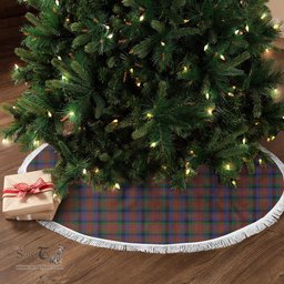 MacDuff Hunting Modern Tartan Christmas Tree Skirt Scottish Plaid Tartan Plaid - ScotsTee - scotstee.com