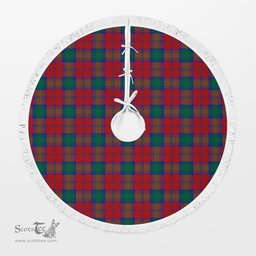 Lindsay Modern Tartan Christmas Tree Skirt Scottish Plaid Tartan Plaid - ScotsTee - scotstee.com