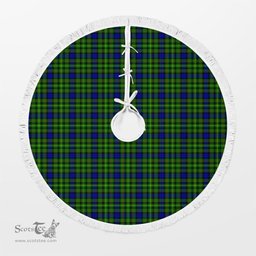 Rollo Modern Tartan Christmas Tree Skirt Scottish Plaid Tartan Plaid - ScotsTee - scotstee.com