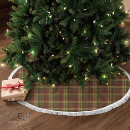 MacMillan Old Weathered Tartan Christmas Tree Skirt Scottish Plaid Tartan Plaid - ScotsTee - scotstee.com
