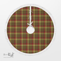 MacMillan Old Weathered Tartan Christmas Tree Skirt Scottish Plaid Tartan Plaid - ScotsTee - scotstee.com
