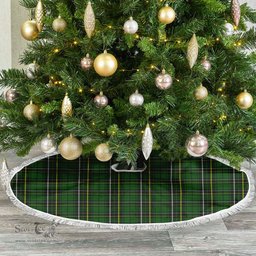 MacAlpine Modern Tartan Christmas Tree Skirt Scottish Plaid Tartan Plaid - ScotsTee - scotstee.com