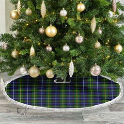 MacNeil of Barra Modern Tartan Christmas Tree Skirt Scottish Plaid Tartan Plaid - ScotsTee - scotstee.com