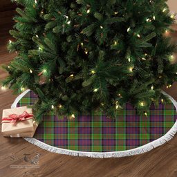 MacDonald (Clan Ranald) Tartan Christmas Tree Skirt Scottish Plaid Tartan Plaid - ScotsTee - scotstee.com