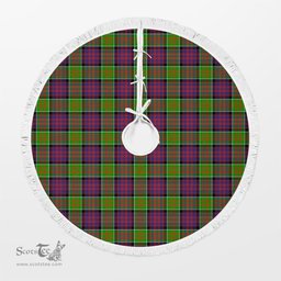 MacDonald (Clan Ranald) Tartan Christmas Tree Skirt Scottish Plaid Tartan Plaid - ScotsTee - scotstee.com