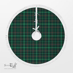 Ross Hunting Modern Tartan Christmas Tree Skirt Scottish Plaid Tartan Plaid - ScotsTee - scotstee.com