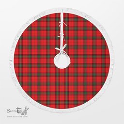 Seton Modern Tartan Christmas Tree Skirt Scottish Plaid Tartan Plaid - ScotsTee - scotstee.com