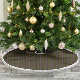McVicker Tartan Christmas Tree Skirt Scottish Plaid Tartan Plaid - ScotsTee - scotstee.com