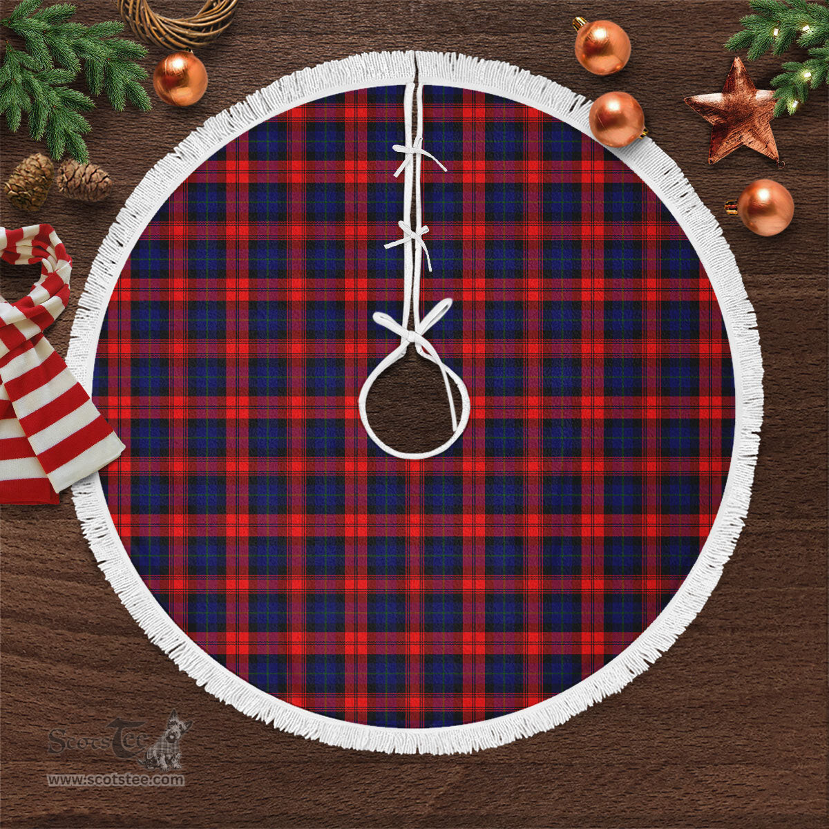 McCracken Tartan Christmas Tree Skirt Scottish Plaid Tartan Plaid - ScotsTee - scotstee.com