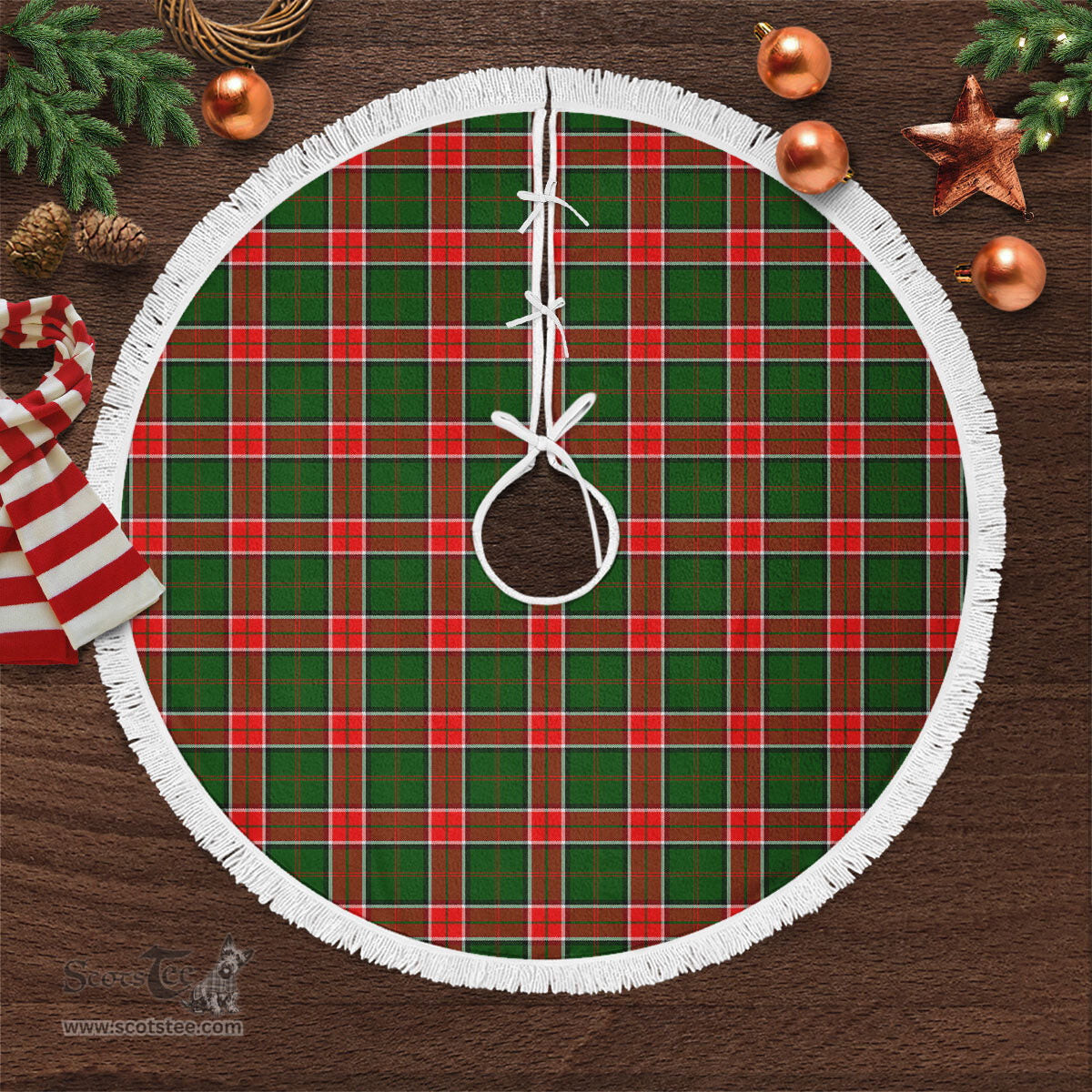 Pollock Tartan Christmas Tree Skirt Scottish Plaid Tartan Plaid - ScotsTee - scotstee.com