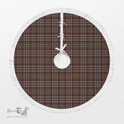 Nicolson Hunting Weathered Tartan Christmas Tree Skirt Scottish Plaid Tartan Plaid - ScotsTee - scotstee.com
