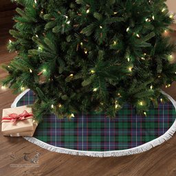 Mitchell Modern Tartan Christmas Tree Skirt Scottish Plaid Tartan Plaid - ScotsTee - scotstee.com