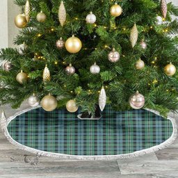 Melville Tartan Christmas Tree Skirt Scottish Plaid Tartan Plaid - ScotsTee - scotstee.com
